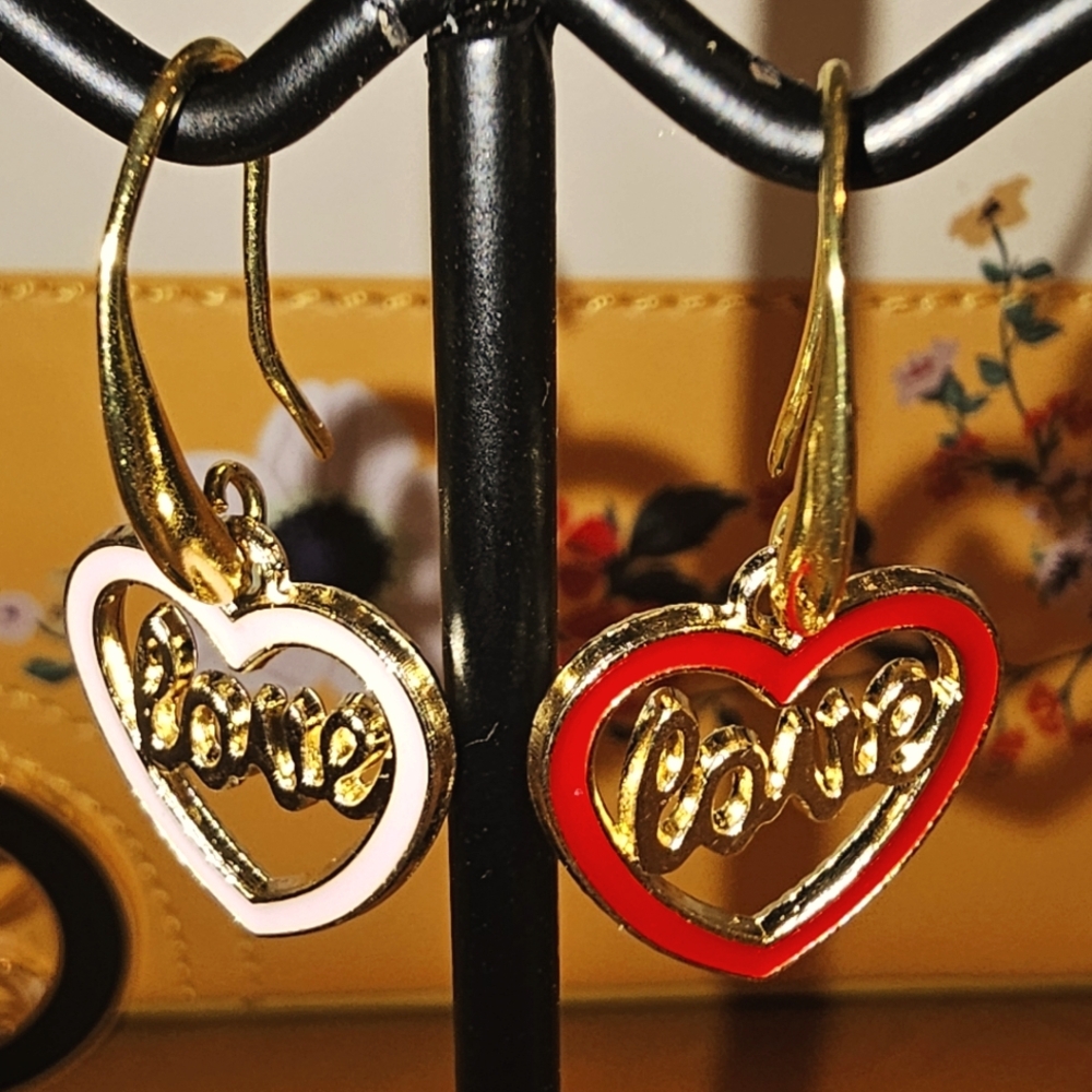 Love Earings - Chose 1 pair - Handmade - New